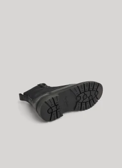 Men Pepe Jeans Combined Fabric Utility Boots