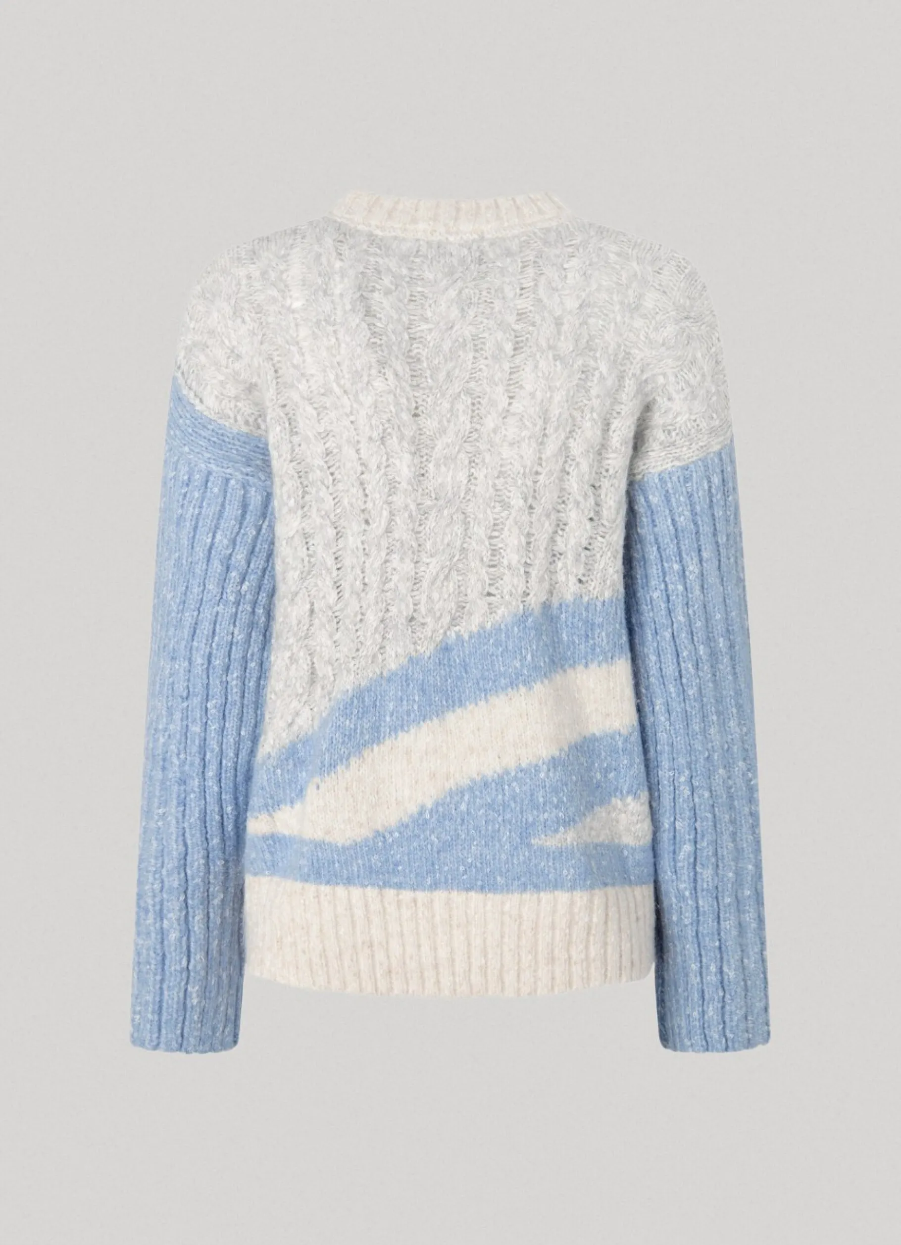 Women Pepe Jeans Contrast Sleeve Knit