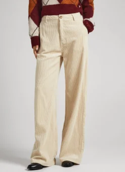 Women Pepe Jeans Corduroy Chino Trousers