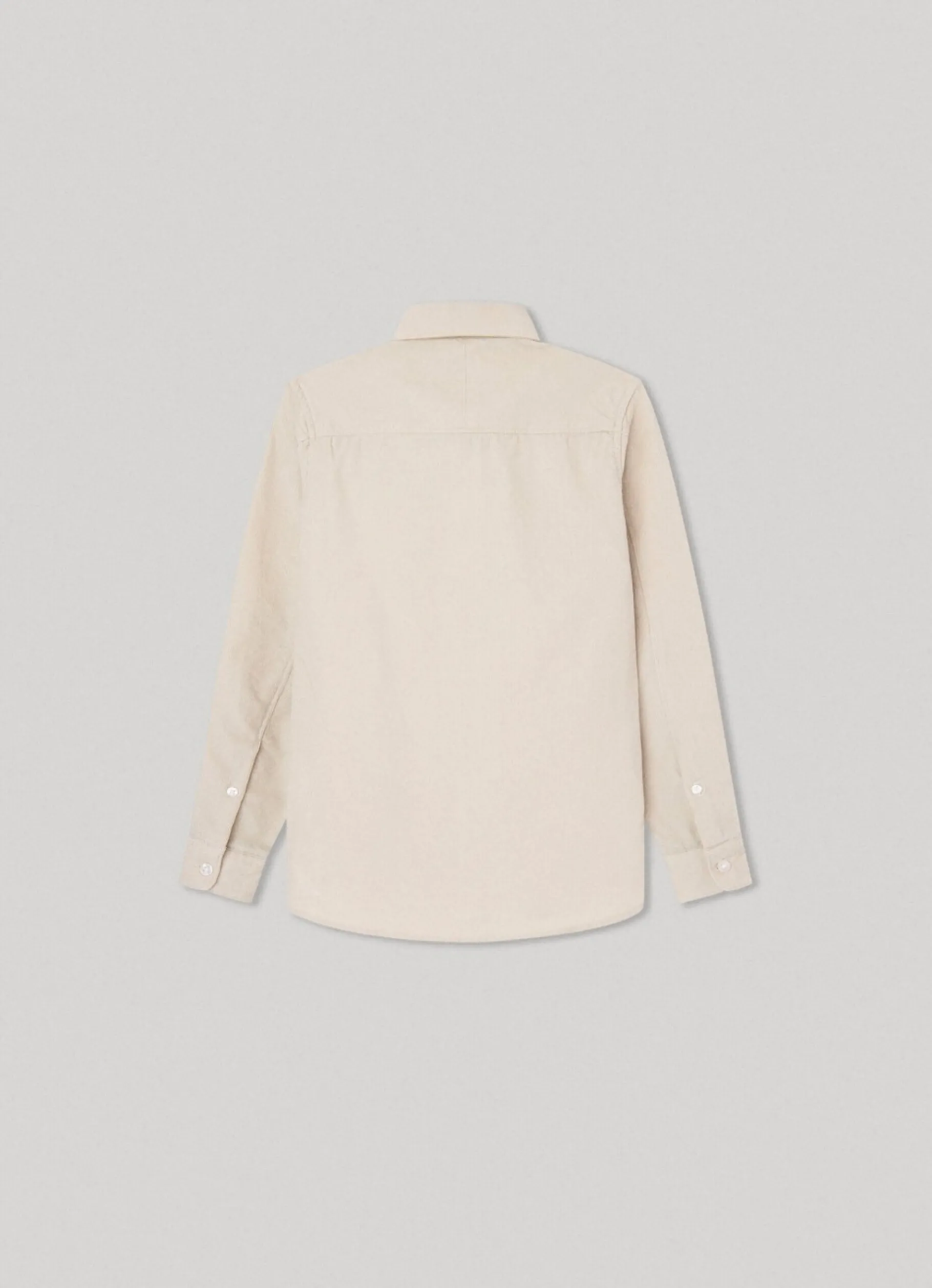 Boy Pepe Jeans Corduroy Cotton Shirt