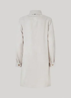 Women Pepe Jeans Corduroy Shirt Dress