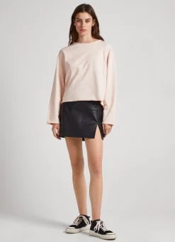 Women Pepe Jeans Cotton Lycra Sweatshirt