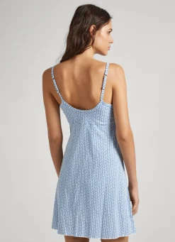 Women Pepe Jeans Cotton Modal Jersey Nightdress