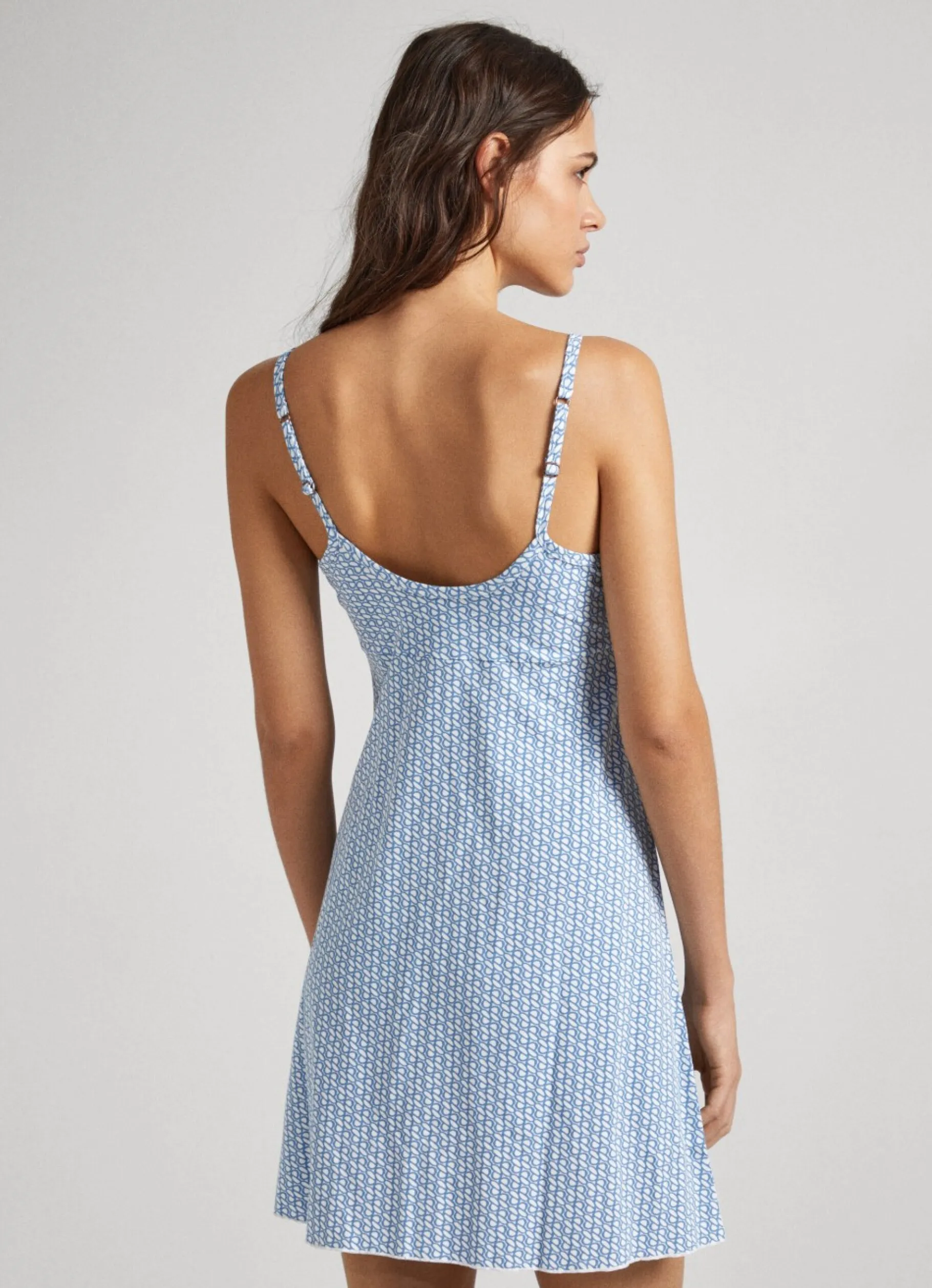Women Pepe Jeans Cotton Modal Jersey Nightdress