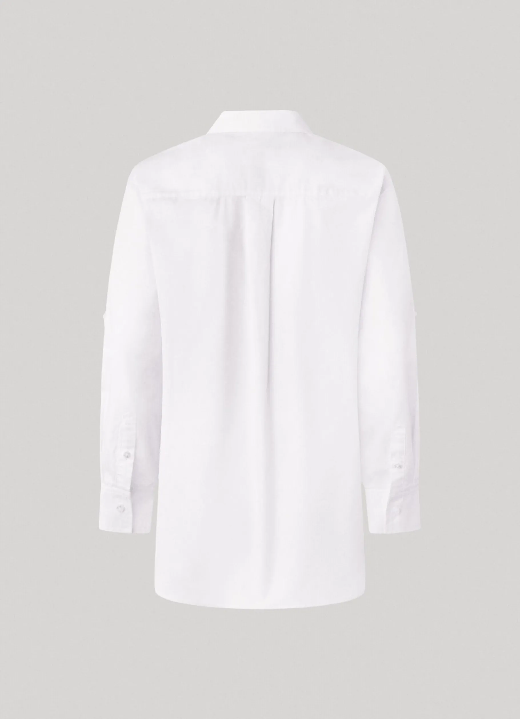 Women Pepe Jeans Cotton Poplin Oversize Fit Shirt