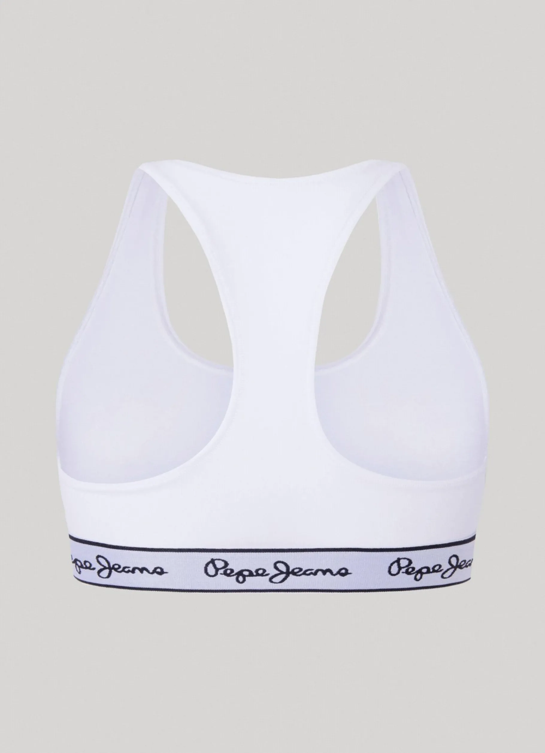 Women Pepe Jeans Cotton Sports Bra
