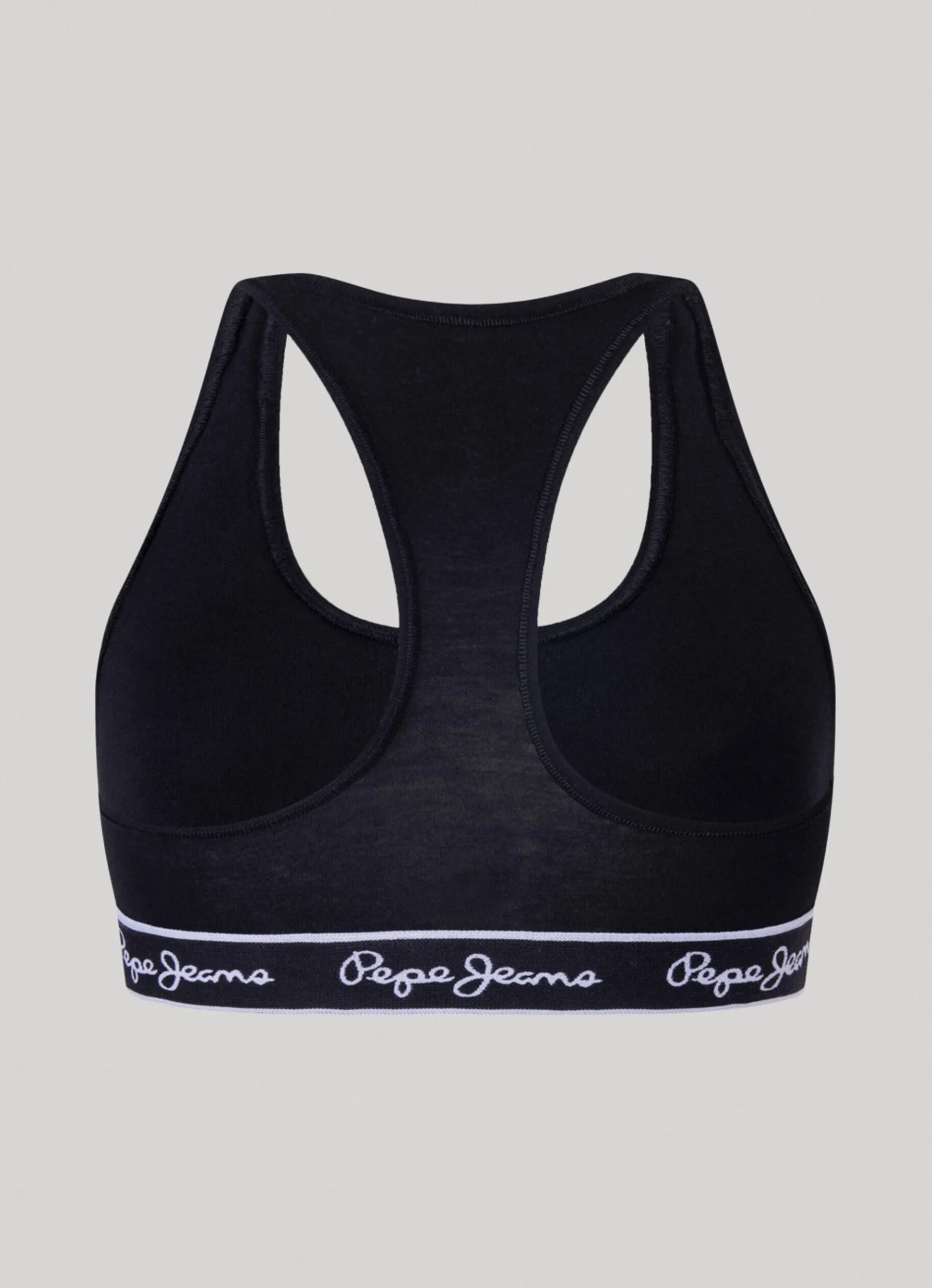 Women Pepe Jeans Cotton Sports Bra