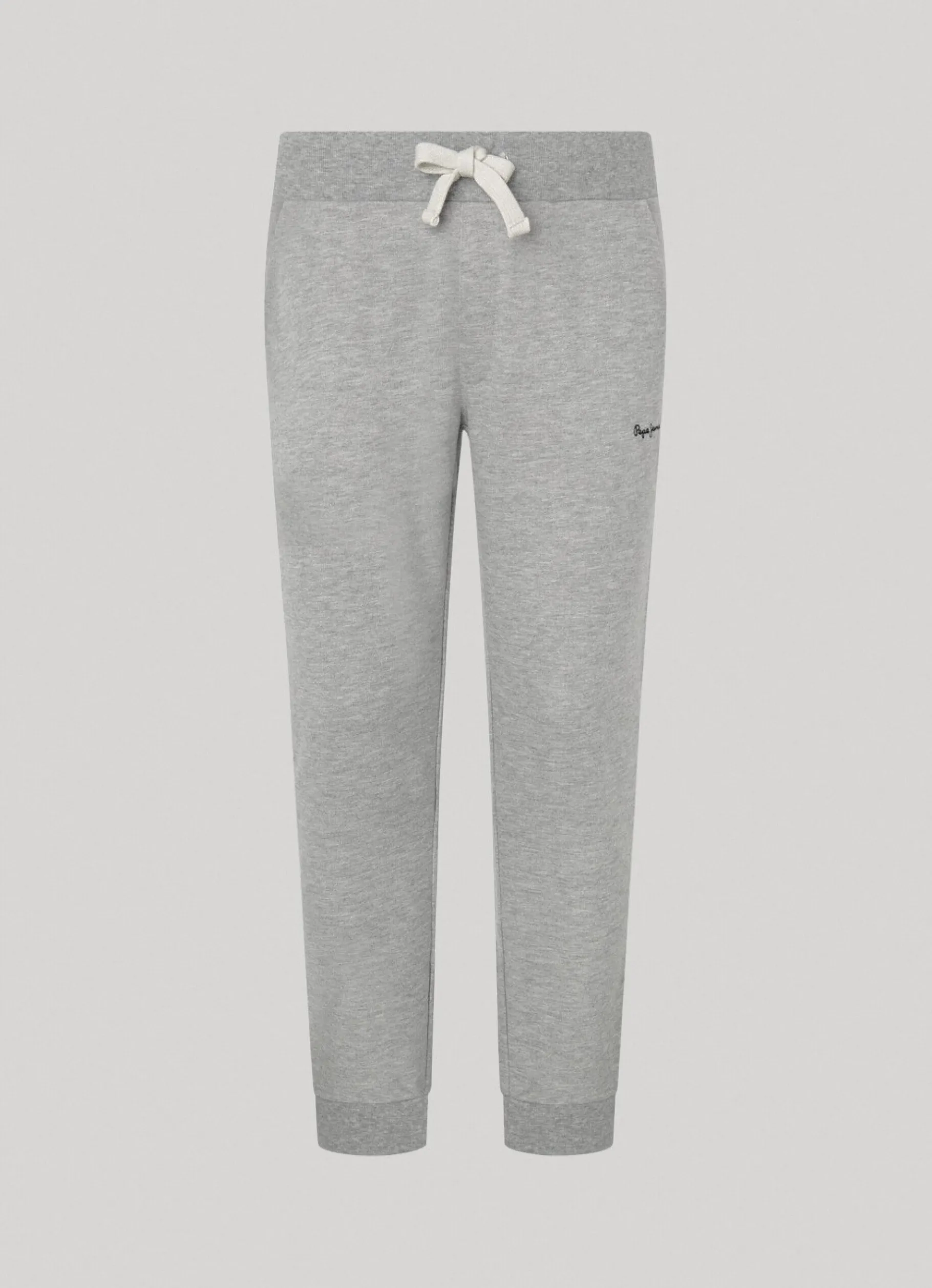 Men Pepe Jeans Cotton Terry Trousers With Logo