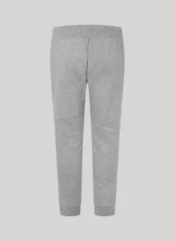 Men Pepe Jeans Cotton Terry Trousers With Logo