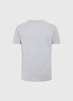 Boy Pepe Jeans Cotton T-Shirt With Printed Logo
