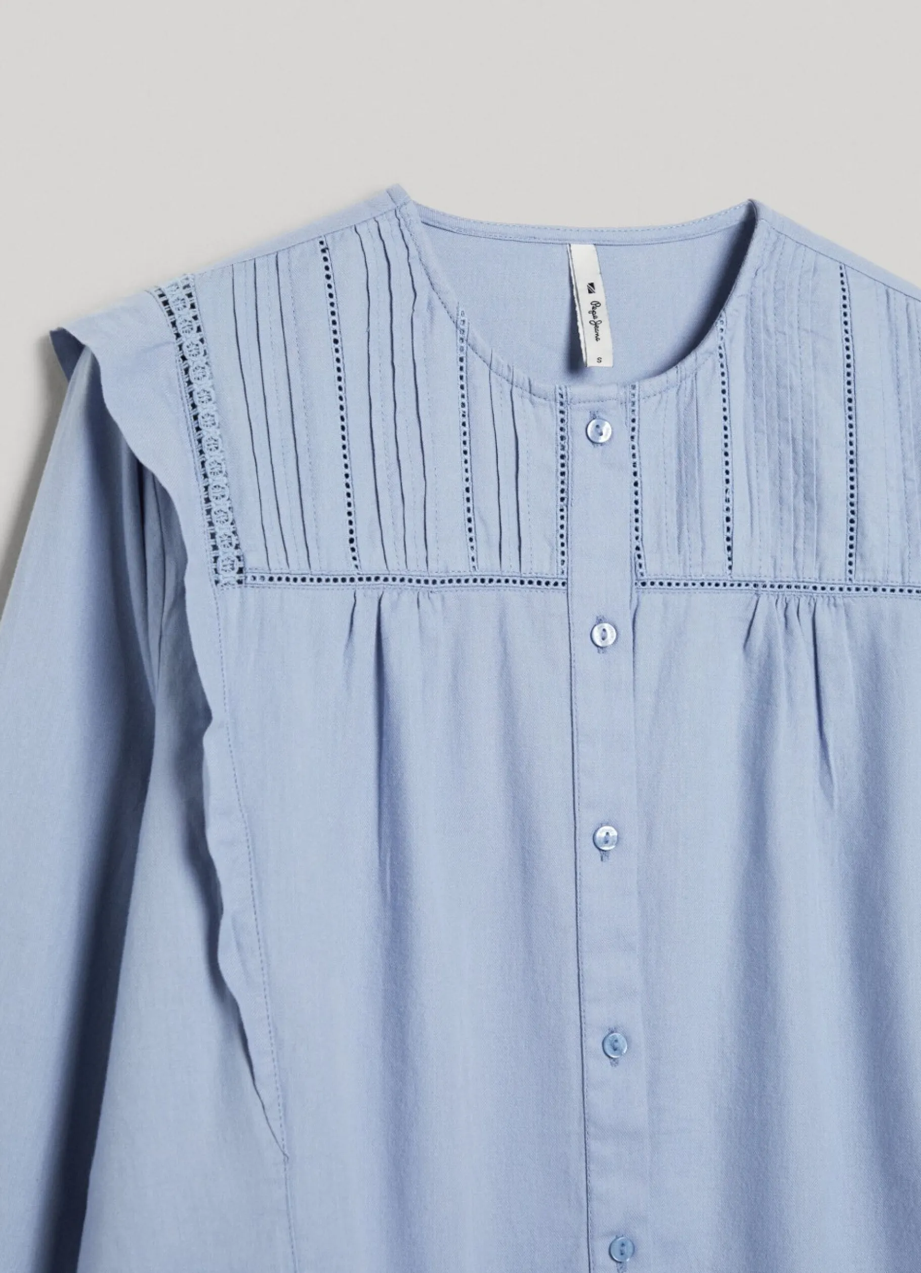 Women Pepe Jeans Cotton Twill Blouse