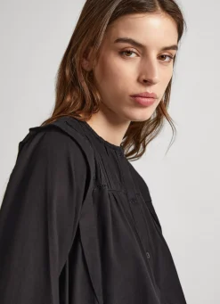 Women Pepe Jeans Cotton Twill Blouse