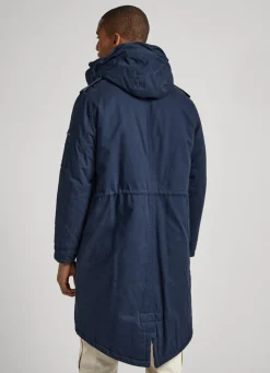 Men Pepe Jeans Cotton Twill Parka
