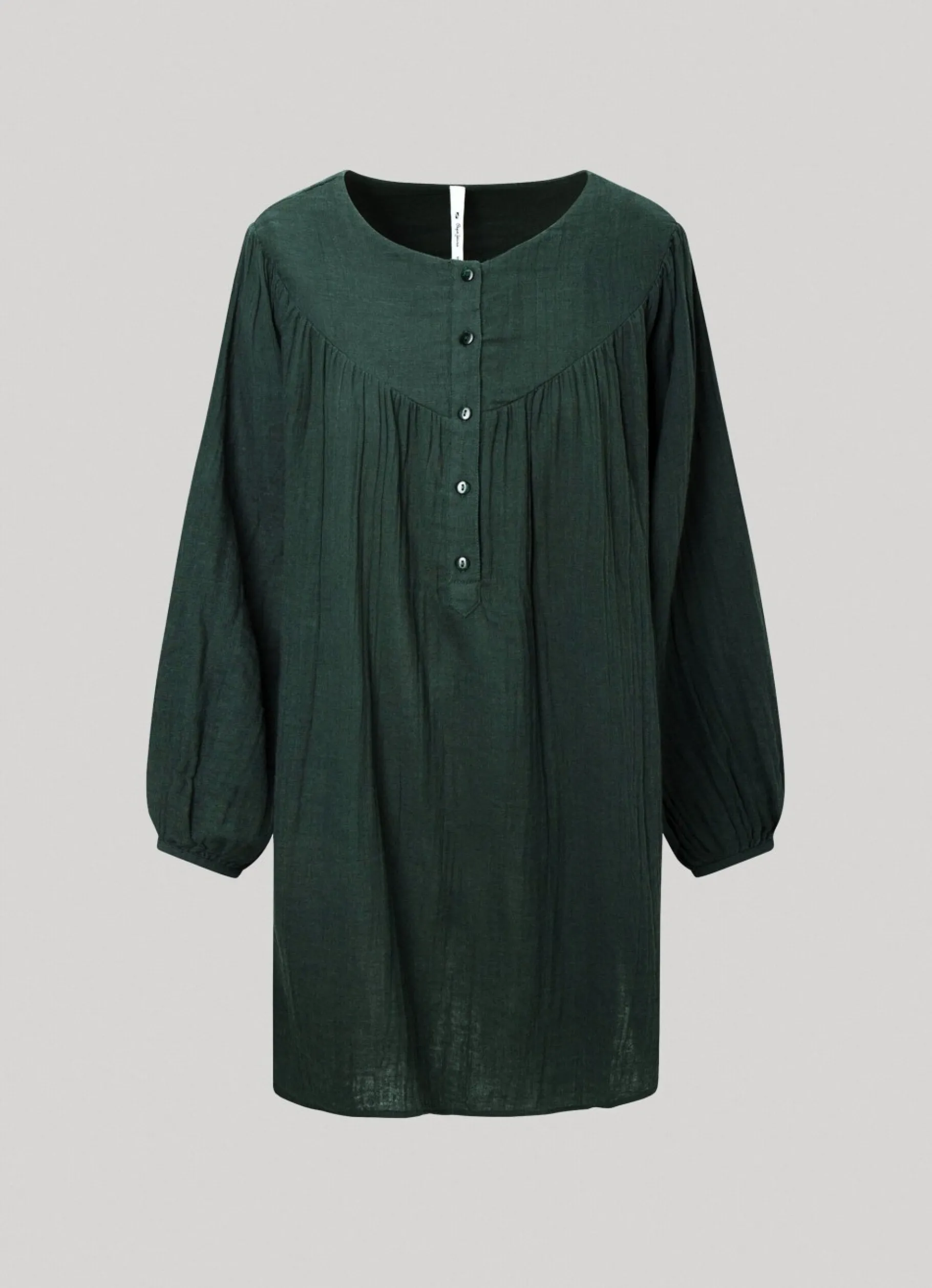 Women Pepe Jeans Cotton Waffle Dress
