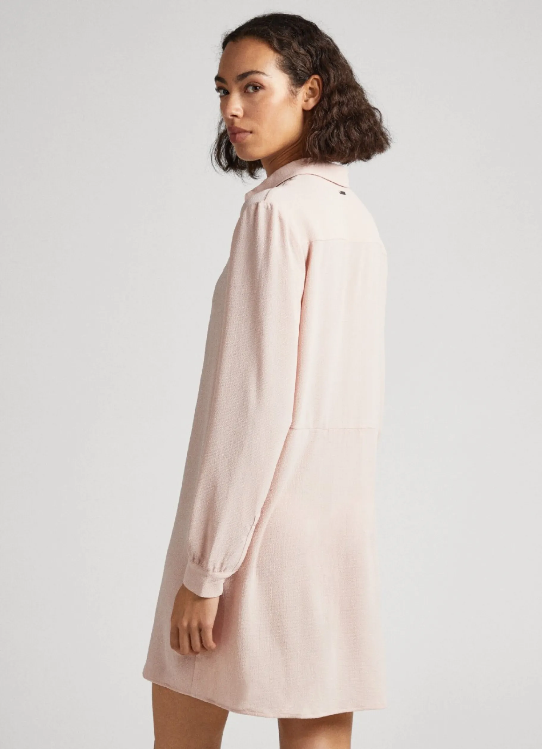 Women Pepe Jeans Crepe Shirt Dress