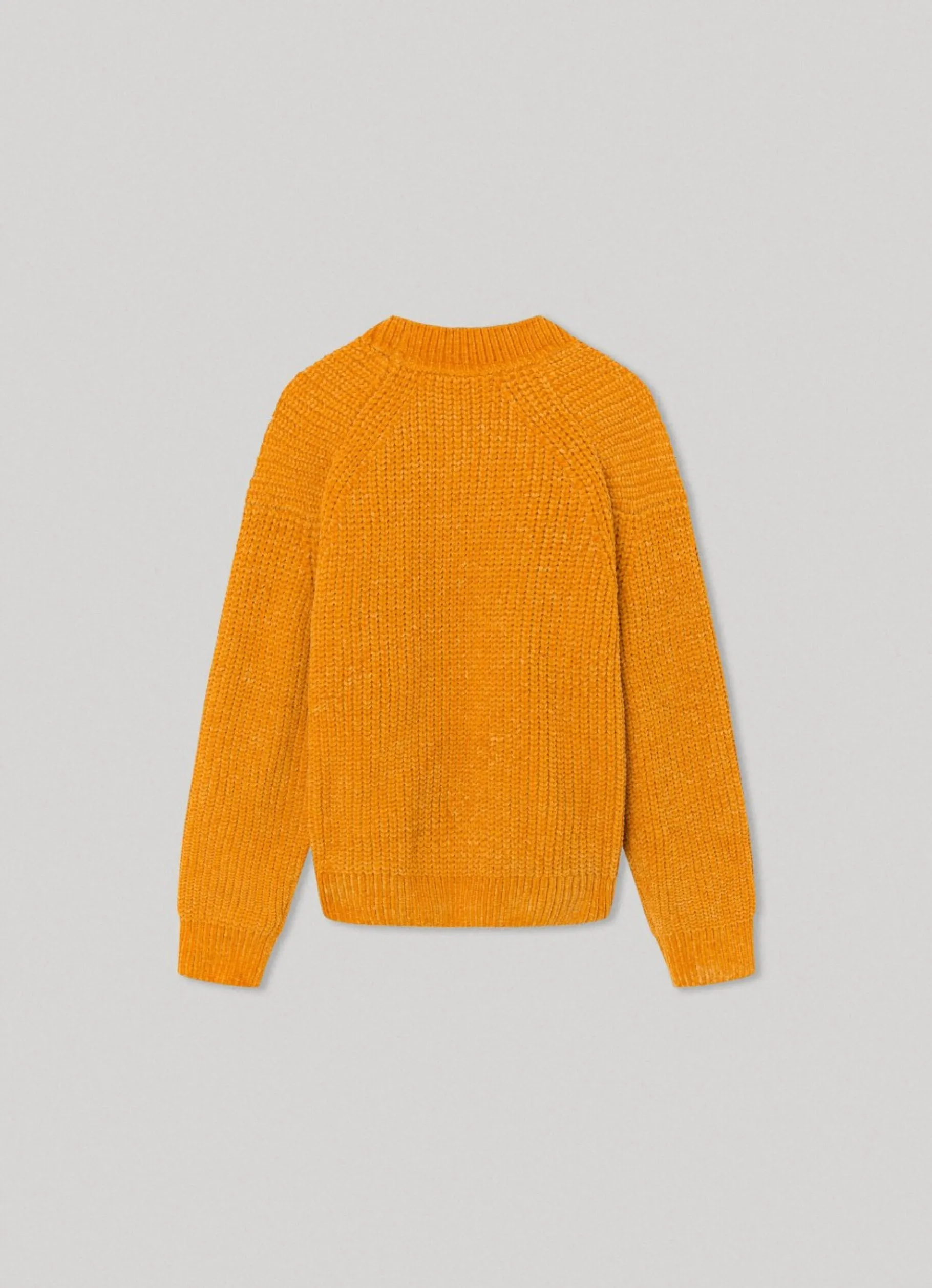 Girl Pepe Jeans Crew Neck Chenille Knit