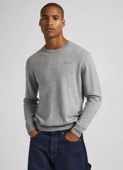Men Pepe Jeans Crew Neck Knit