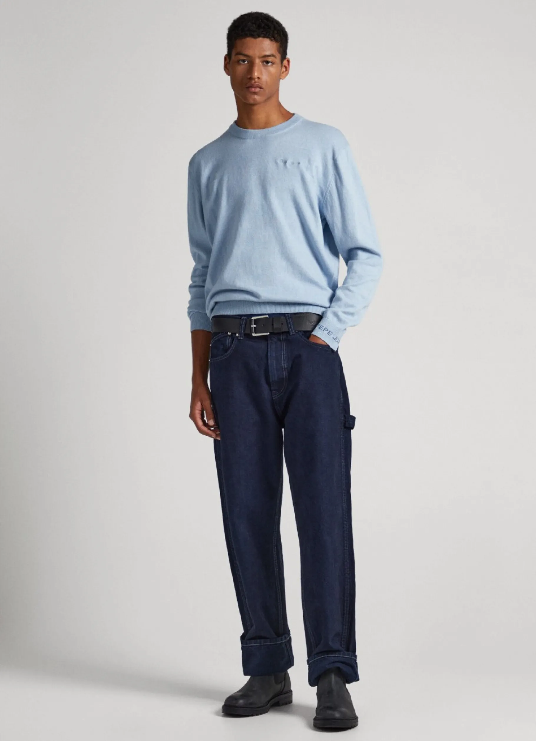 Men Pepe Jeans Crew Neck Knit