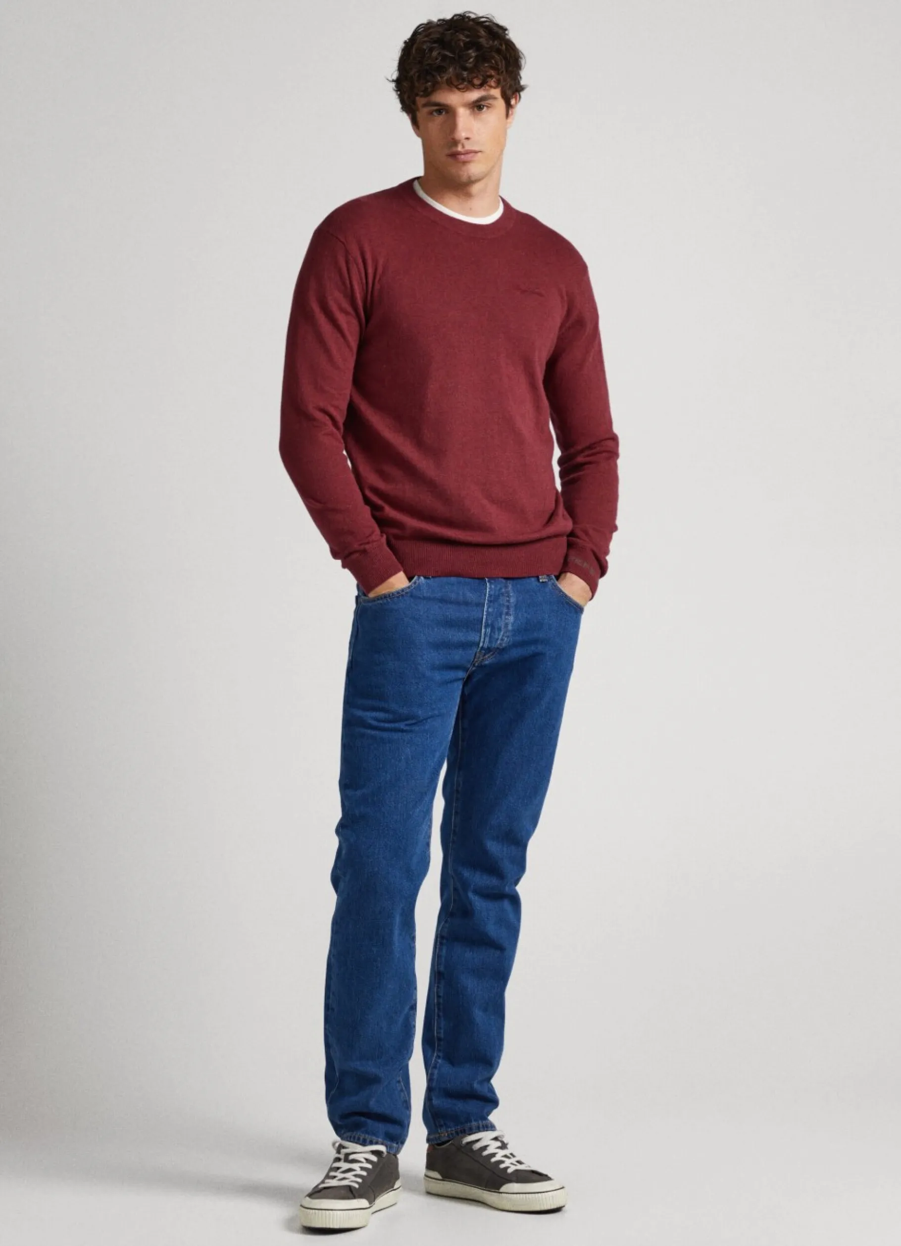 Men Pepe Jeans Crew Neck Knit