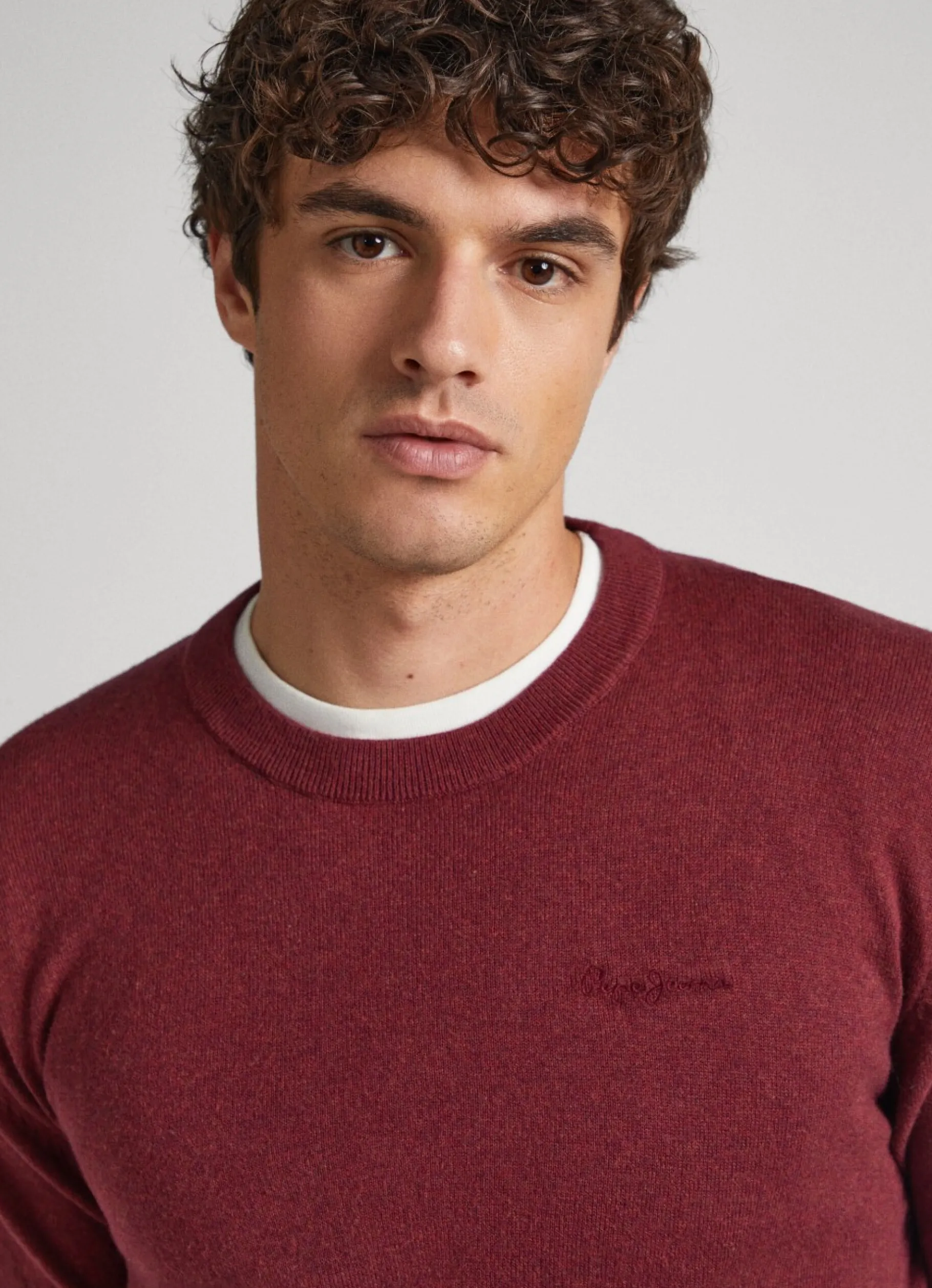 Men Pepe Jeans Crew Neck Knit