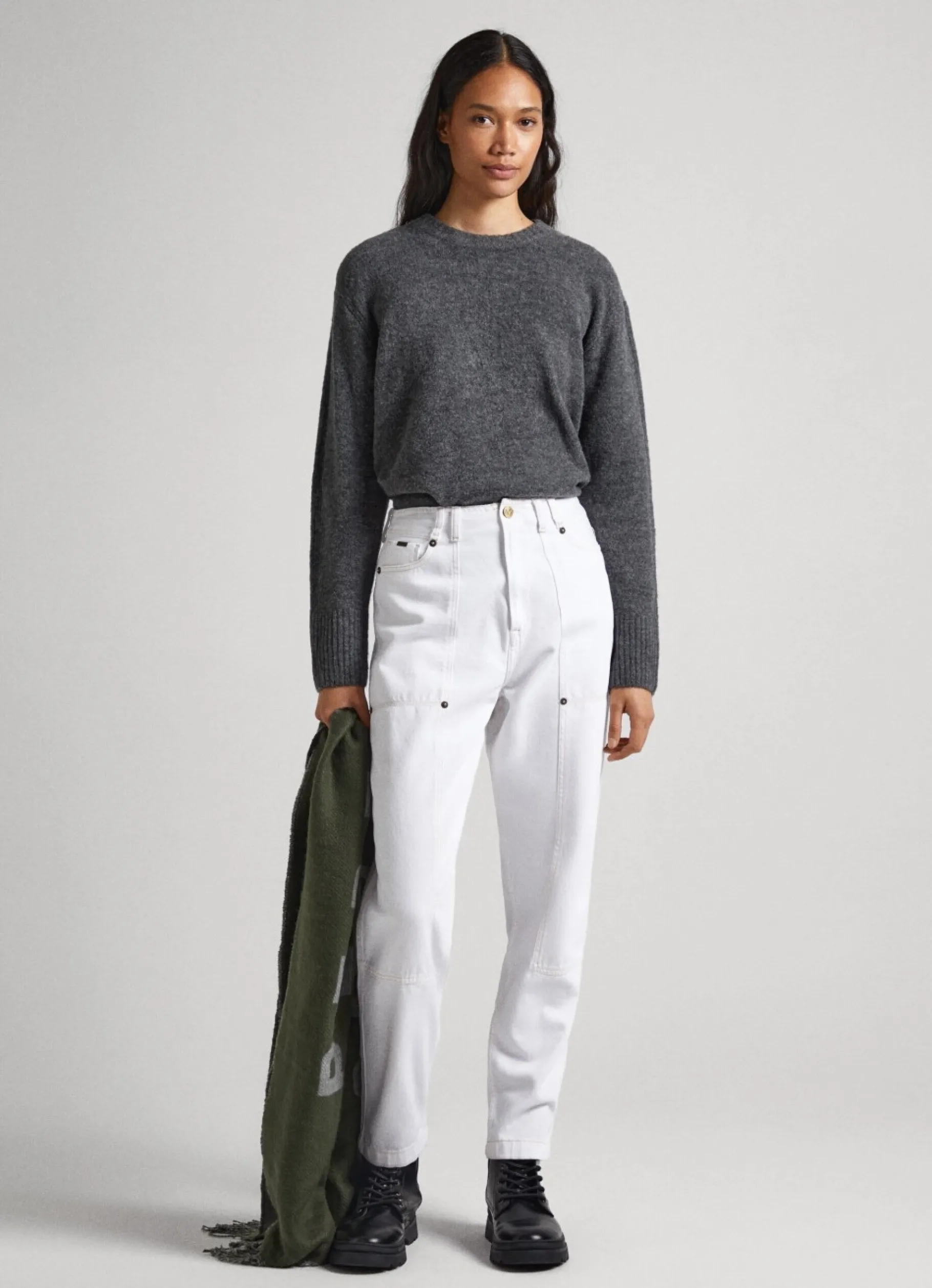 Women Pepe Jeans Crew Neck Knit