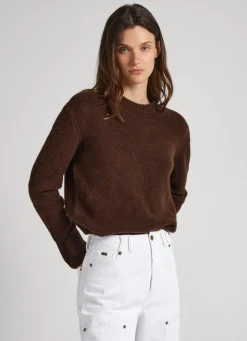 Women Pepe Jeans Crew Neck Knit