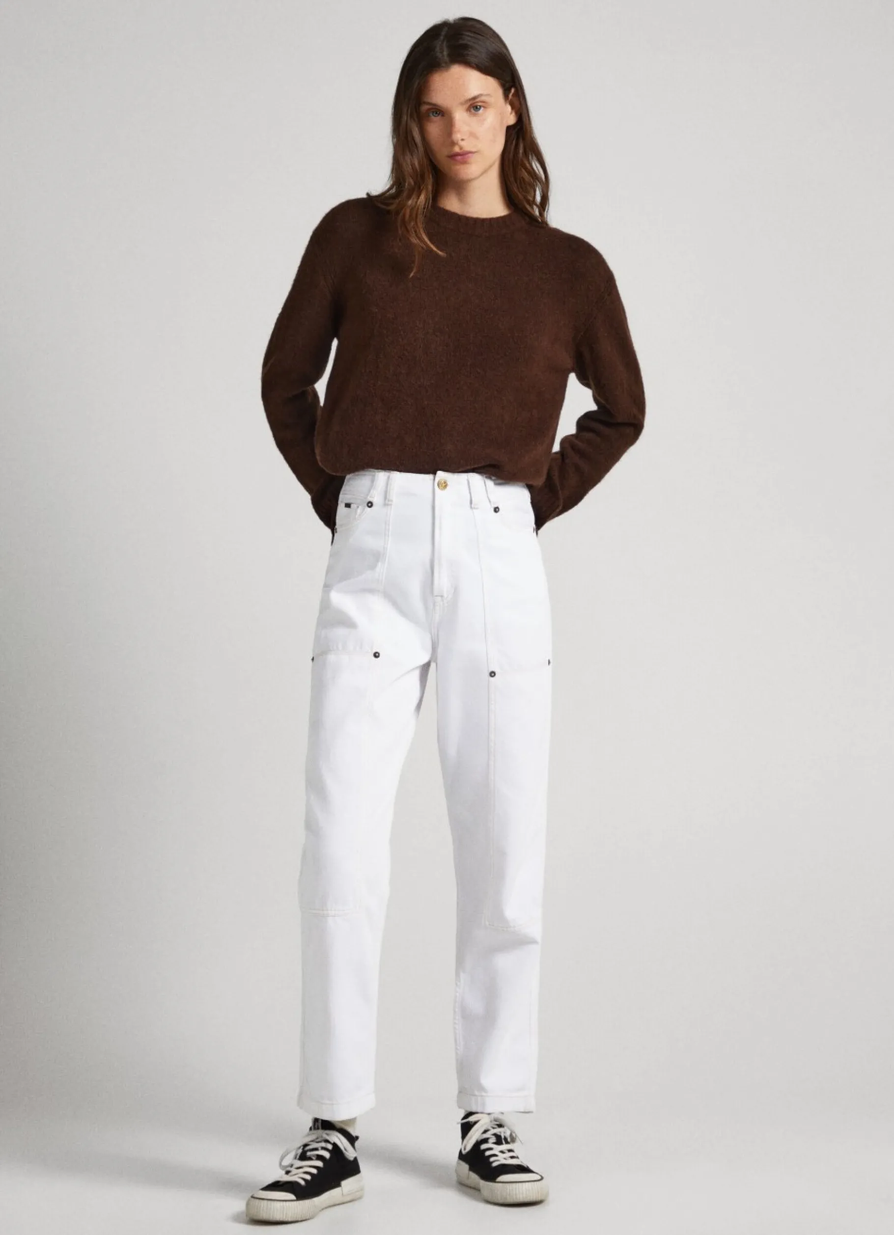 Women Pepe Jeans Crew Neck Knit