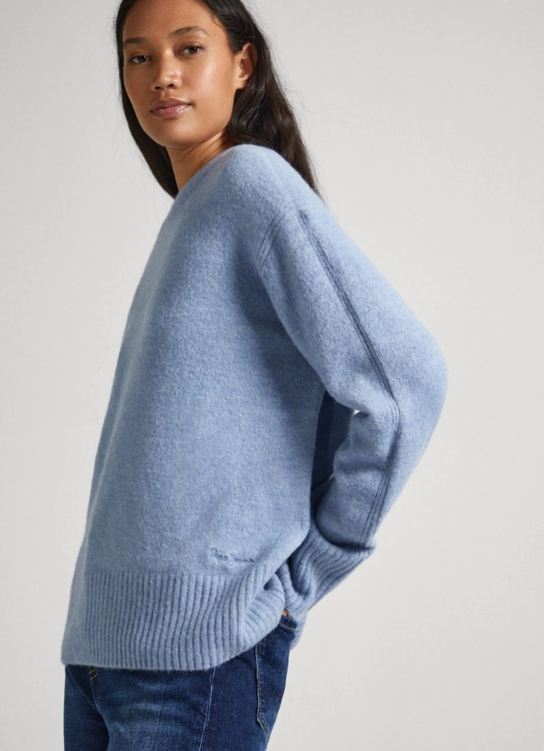 Women Pepe Jeans Crew Neck Knit