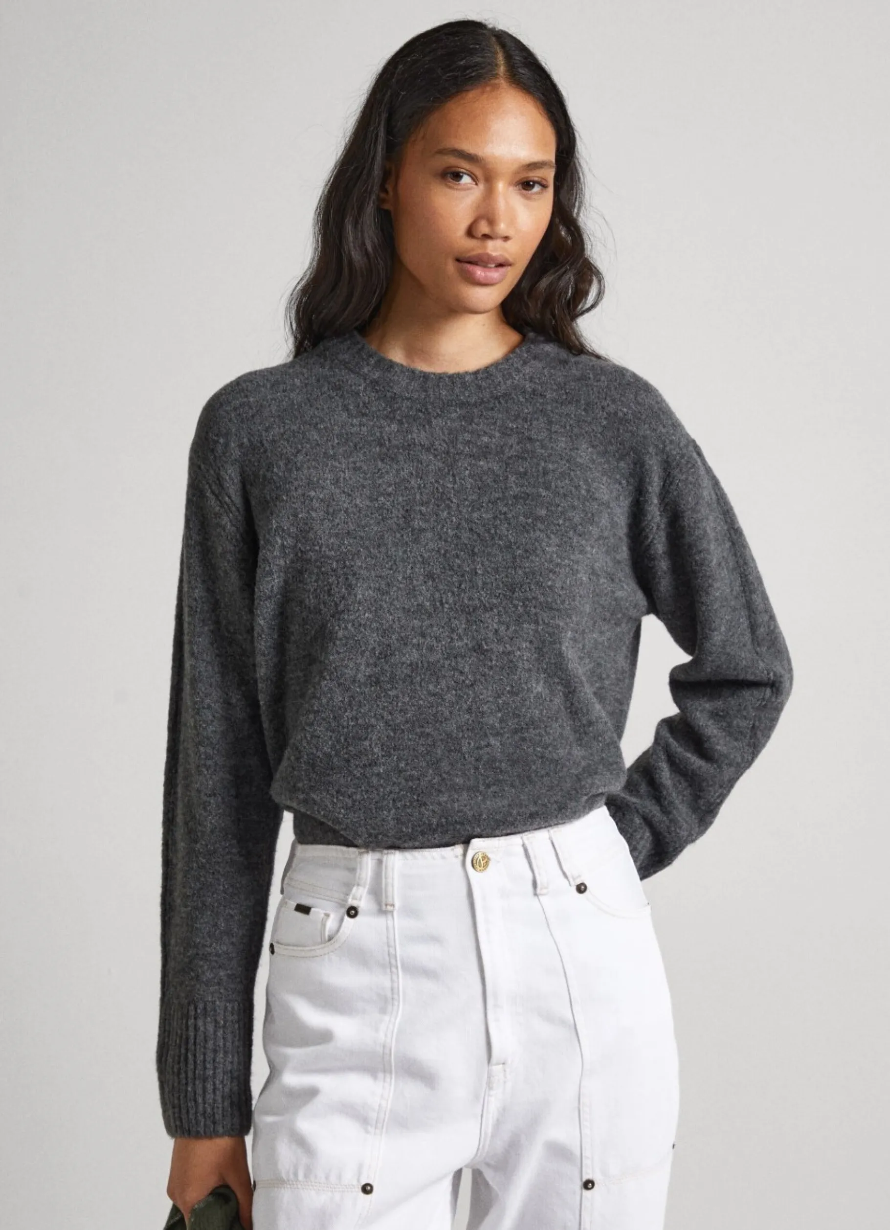 Women Pepe Jeans Crew Neck Knit