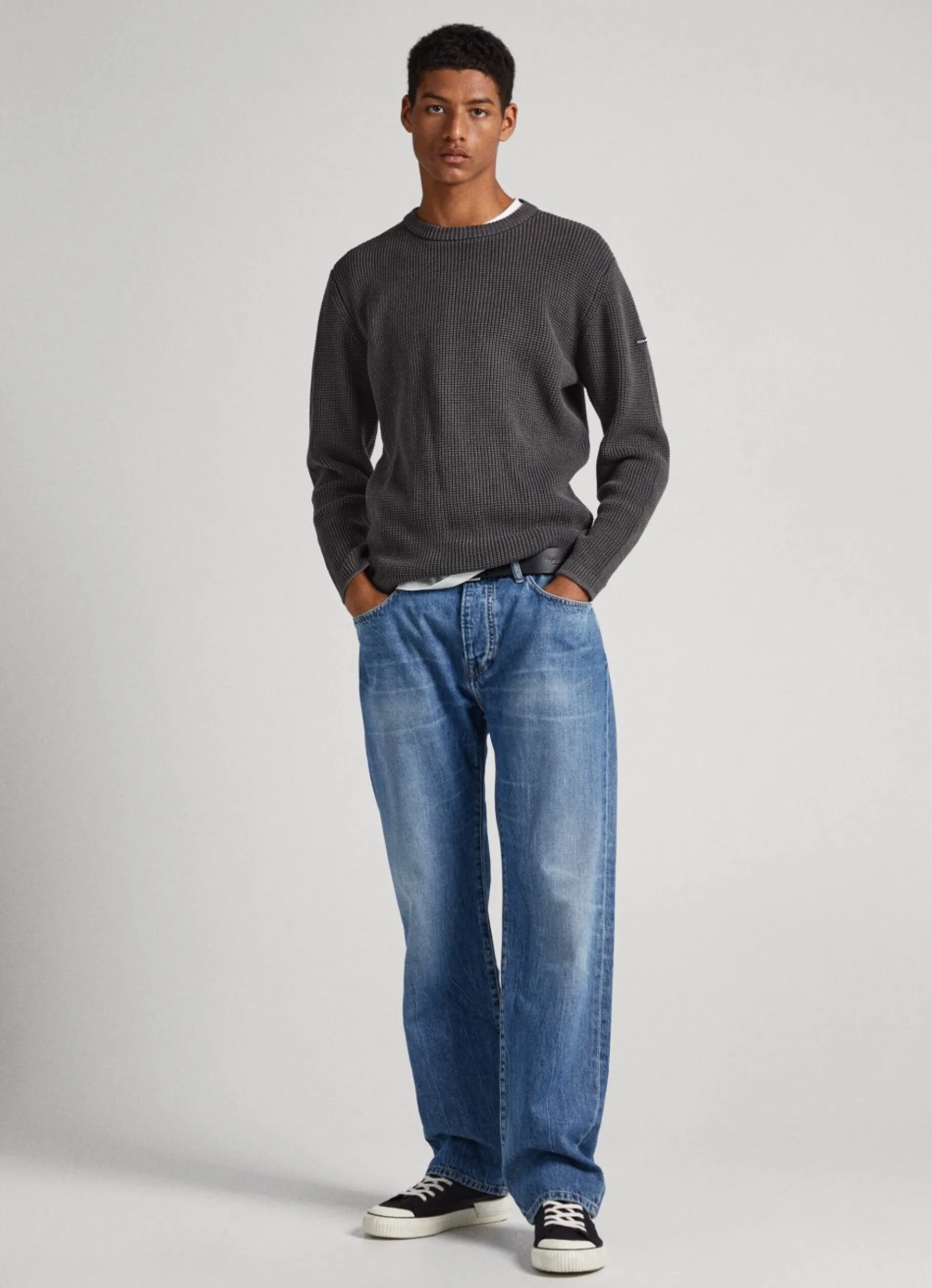 Men Pepe Jeans Crew Neck Sweatshirt
