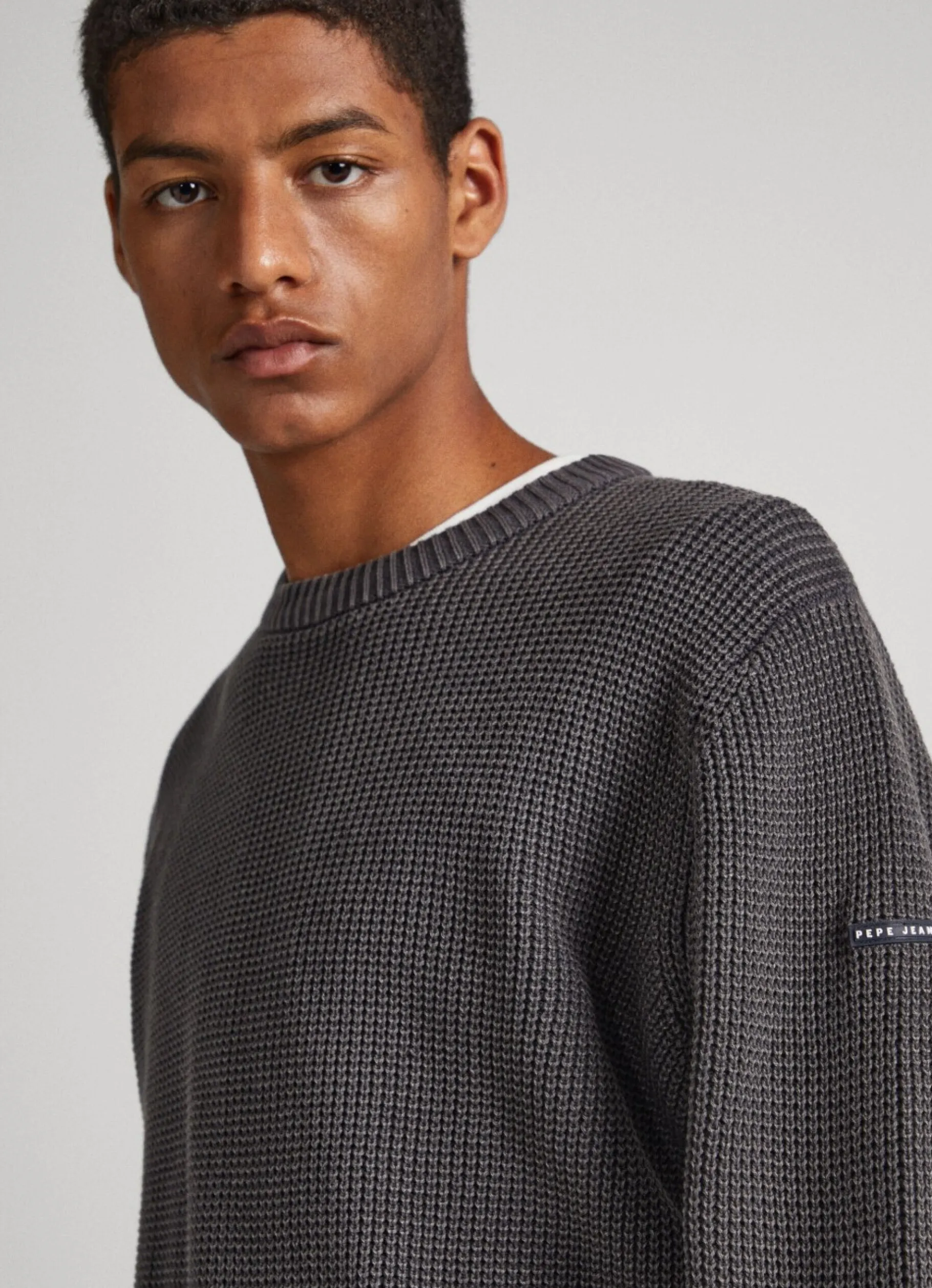 Men Pepe Jeans Crew Neck Sweatshirt