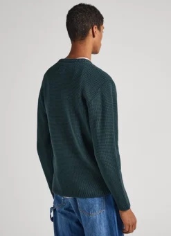 Men Pepe Jeans Crew Neck Sweatshirt