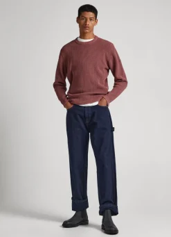 Men Pepe Jeans Crew Neck Sweatshirt