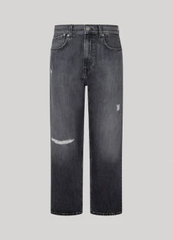 Men Pepe Jeans Dan Mono Loose Fit Drop-Rise Jeans