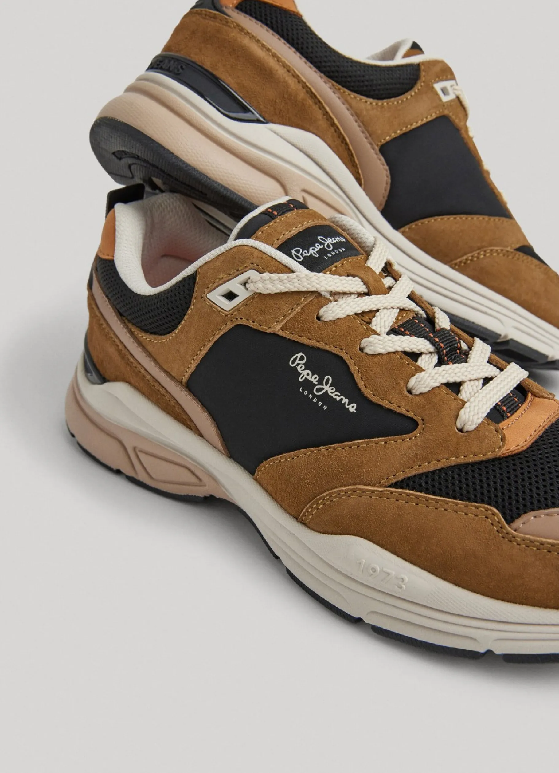 Men Pepe Jeans Dave Road Combined Trainers