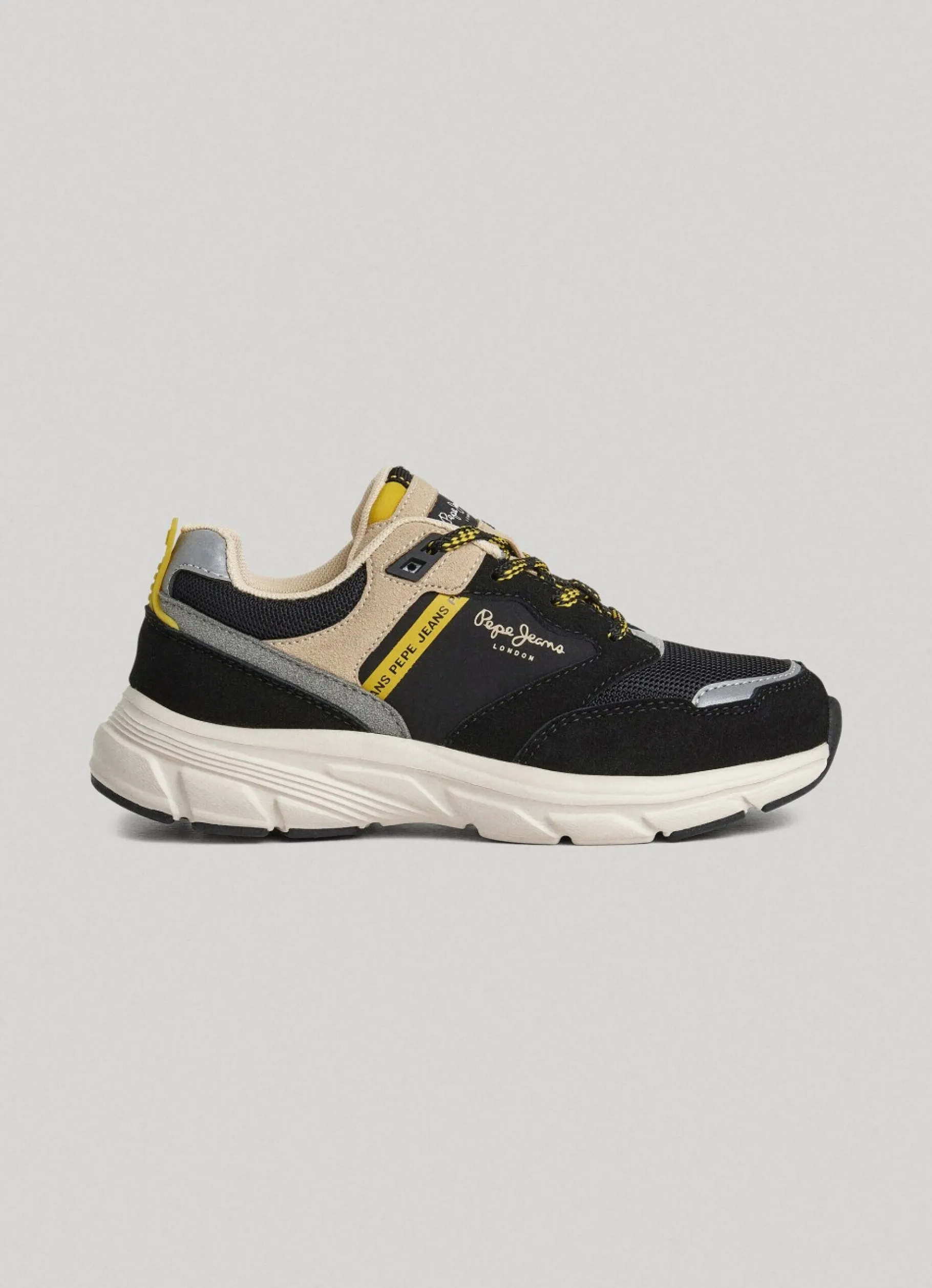 Boy Pepe Jeans Dave Sider Combined Trainers