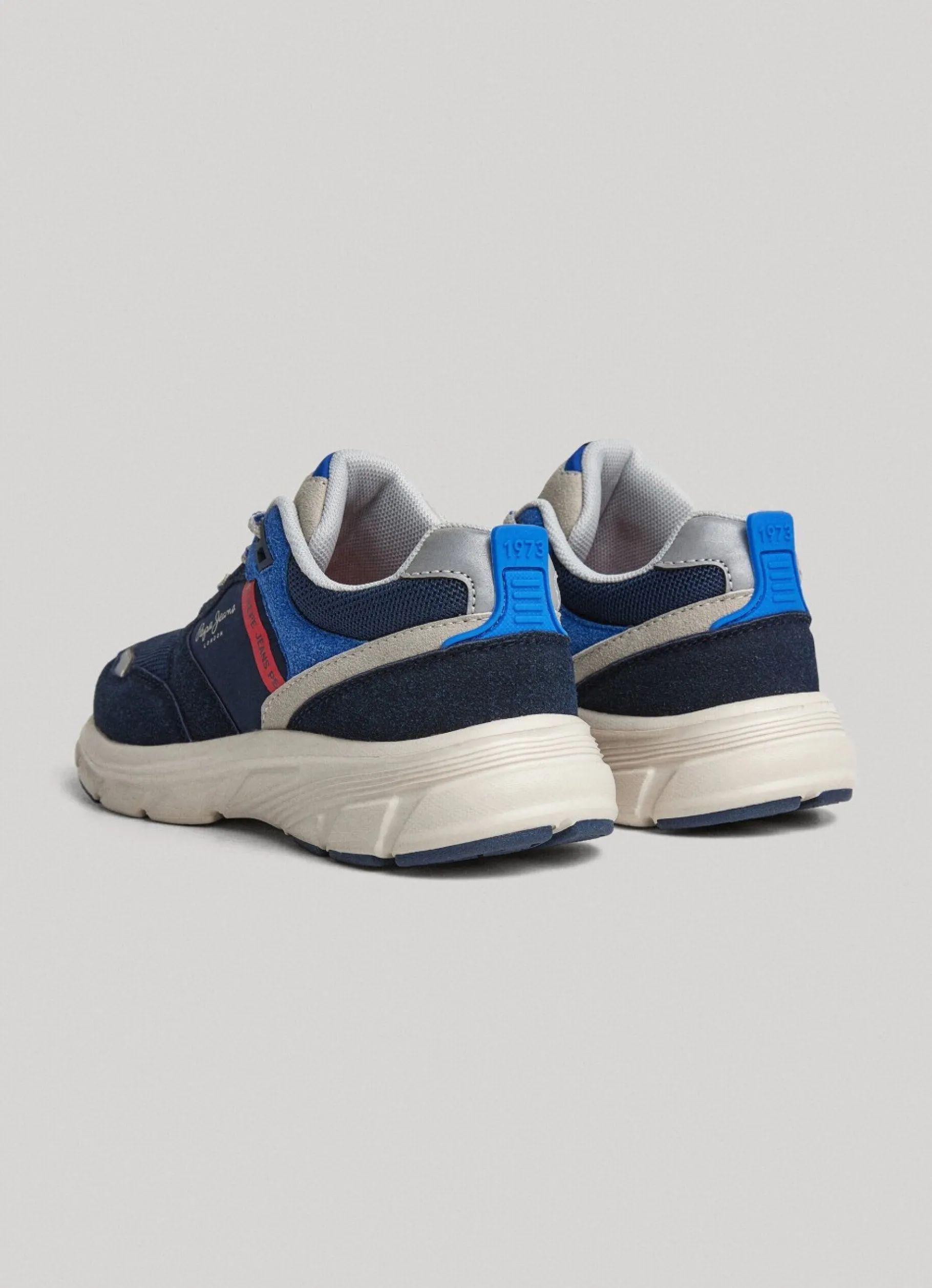 Boy Pepe Jeans Dave Sider Combined Trainers