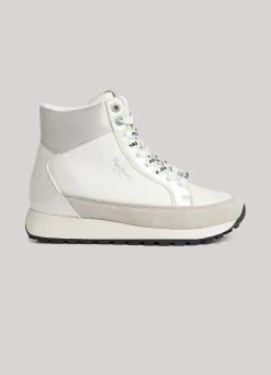 Women Pepe Jeans Dean Moll Combined Trainers