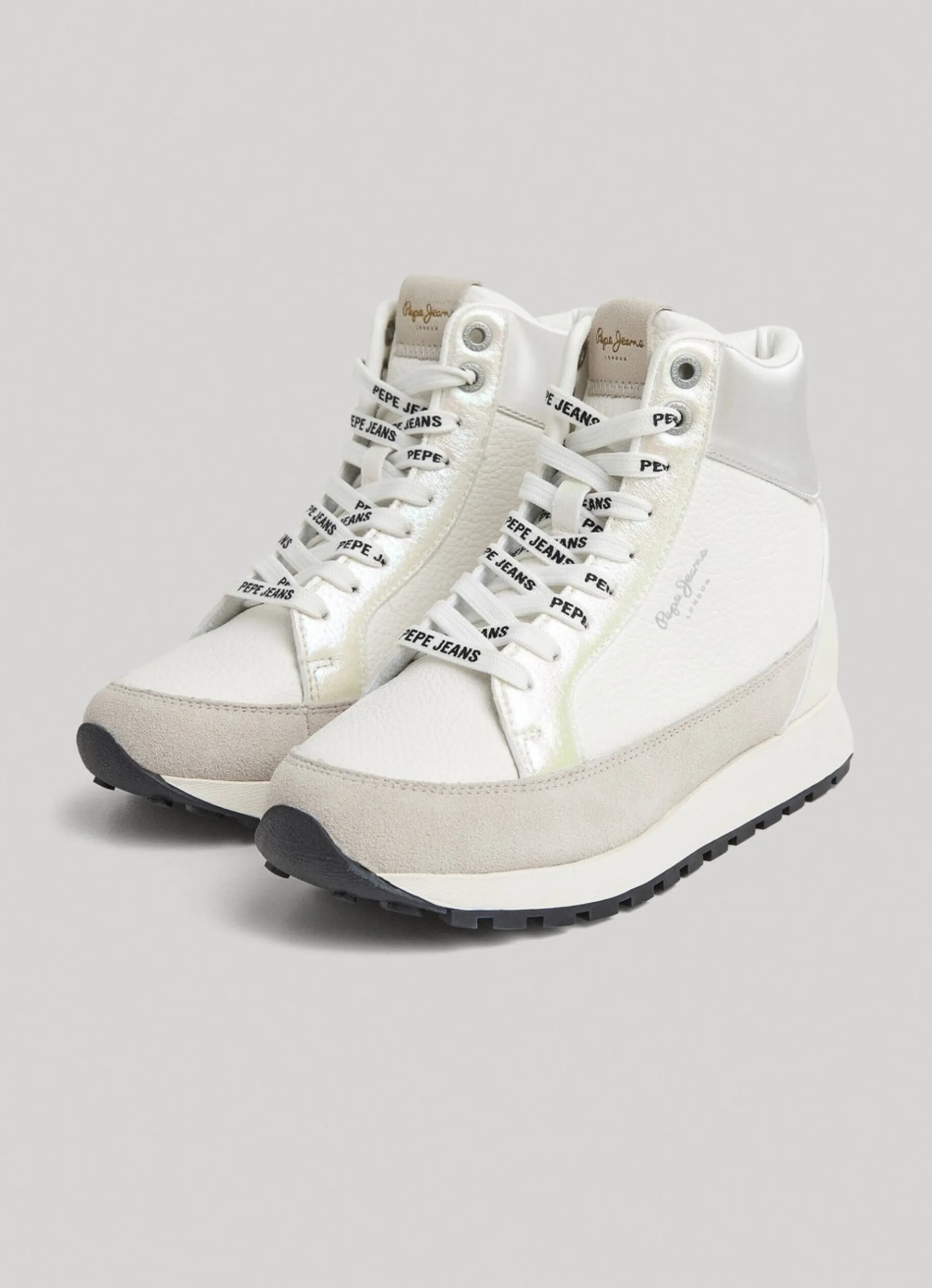 Women Pepe Jeans Dean Moll Combined Trainers