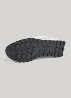 Women Pepe Jeans Dean Moll Combined Trainers