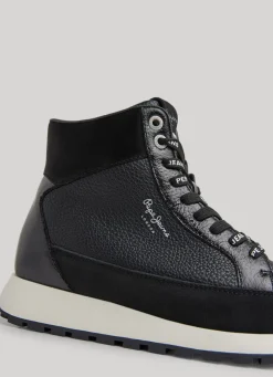 Women Pepe Jeans Dean Moll Combined Trainers
