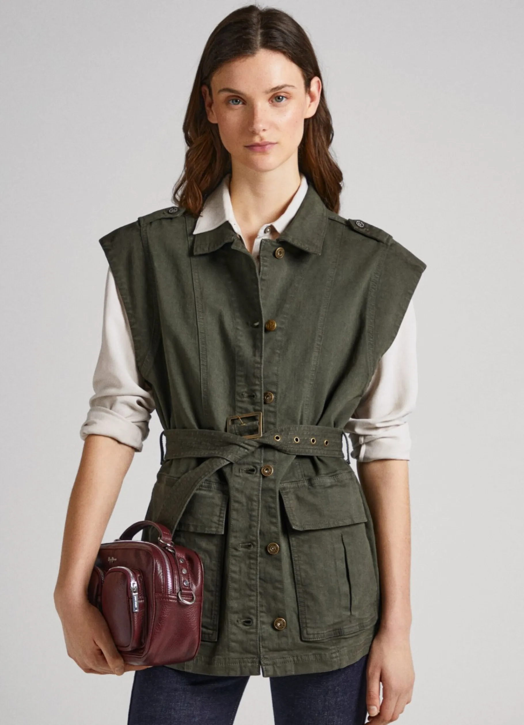 Women Pepe Jeans Denim Utility Jacket