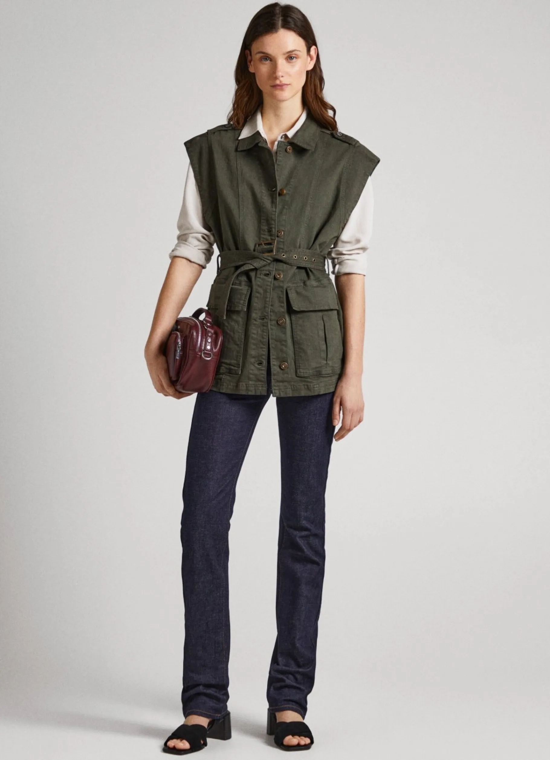 Women Pepe Jeans Denim Utility Jacket
