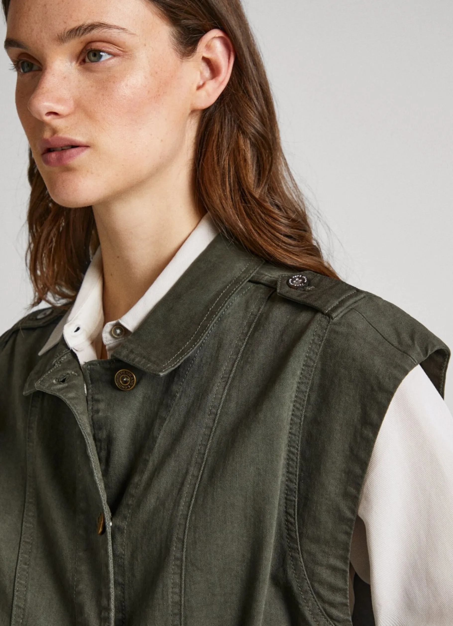 Women Pepe Jeans Denim Utility Jacket