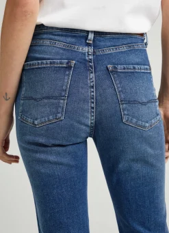 Women Pepe Jeans Dion 7/8 Slim Fit High-Rise Jeans