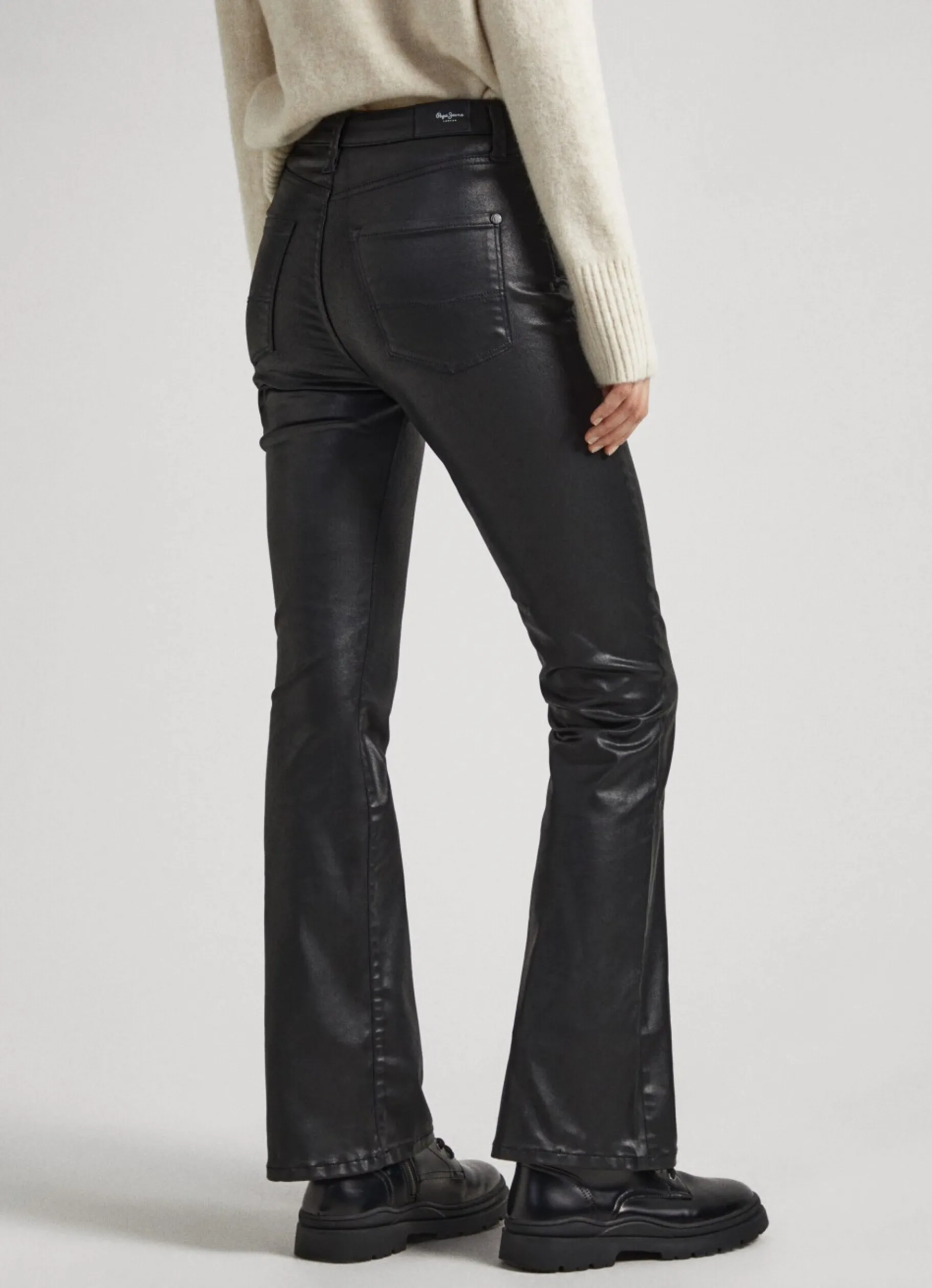 Women Pepe Jeans Dion Flare Fit High-Rise Jeans