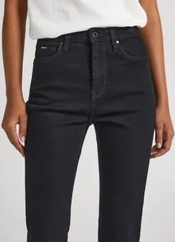 Women Pepe Jeans Dion Flare Fit High-Rise Waist Jeans