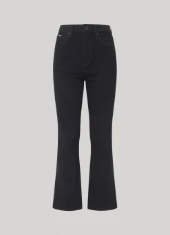 Women Pepe Jeans Dion Flare Fit High-Rise Waist Jeans