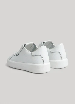 Women Pepe Jeans Dobbie Bass Leather Trainers