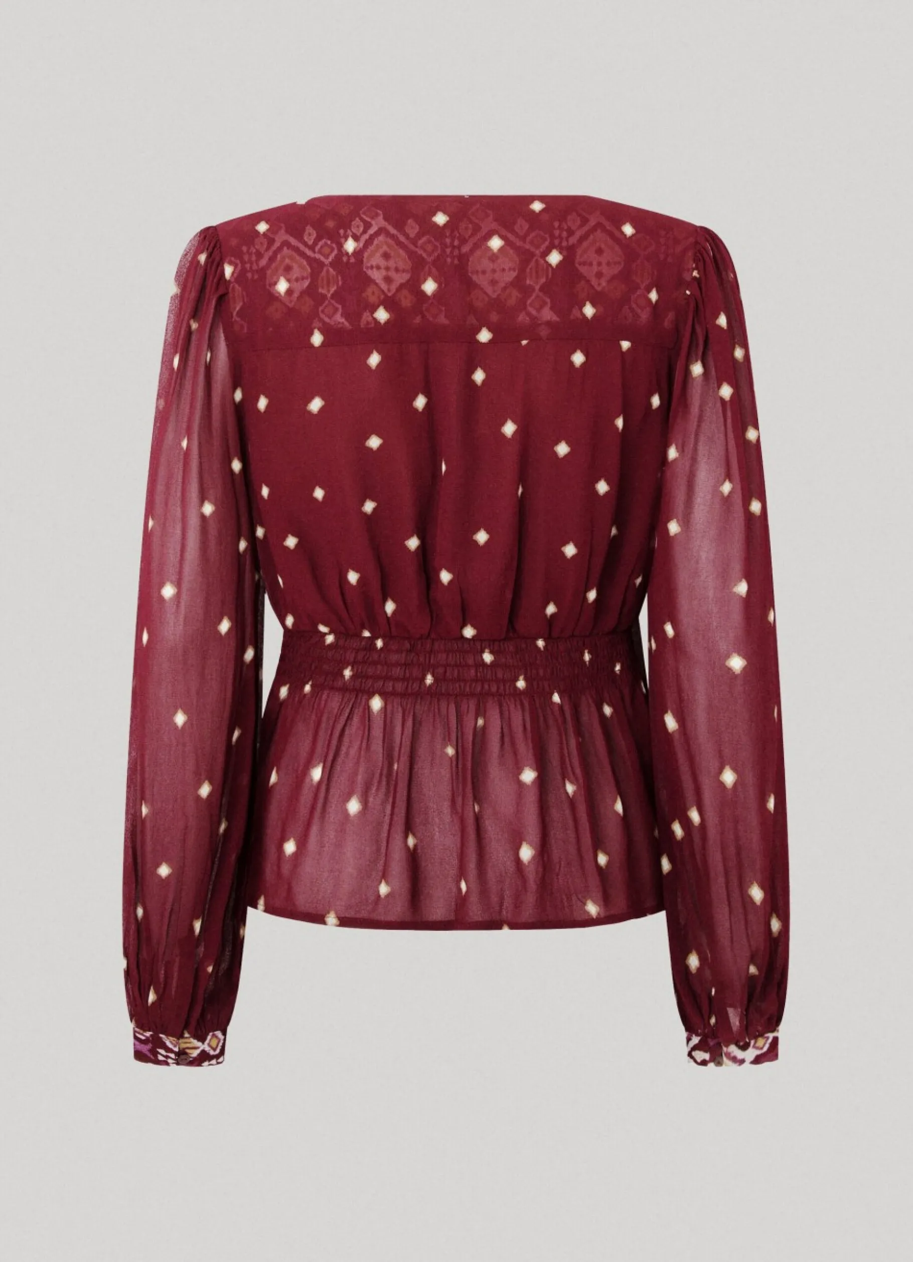 Women Pepe Jeans Dot Print Blouse